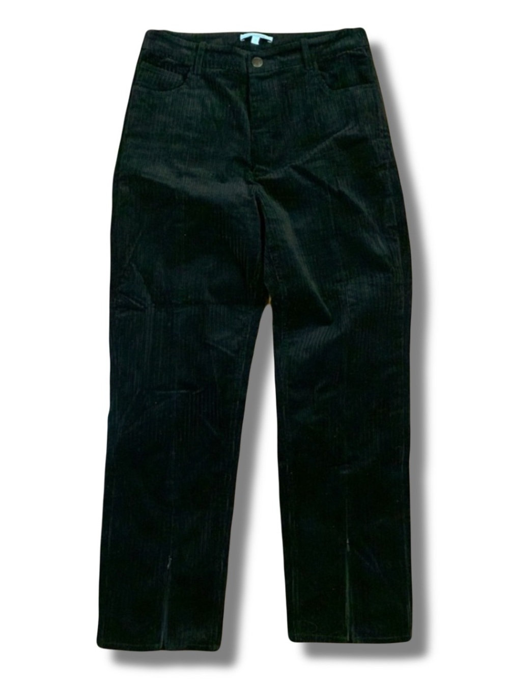 & Other Stories Corduroy Tapered High Rise Pants Black Size 10